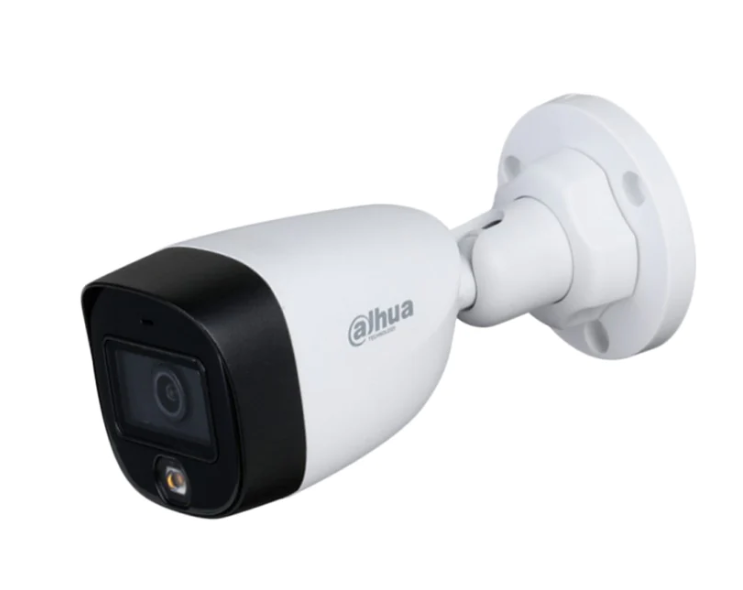 DH-HAC-HFW1209CMN-LED-0280B-S2 Cámara Bullet HDCVI Dahua Full Color 2MP Lente 2.8mm LED 20m IP67