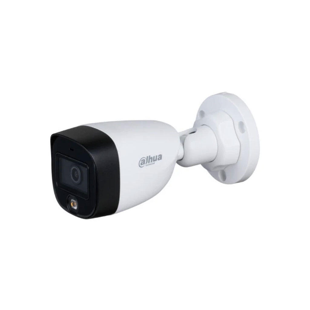 DH-HAC-HFW1209CMN-LED-0280B-S2 Cámara Bullet HDCVI Dahua Full Color 2MP Lente 2.8mm LED 20m IP67