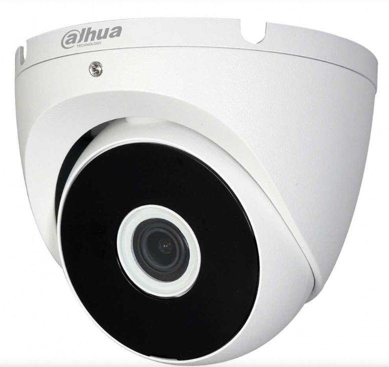 DH-HAC-T2A21N-0280B Cámara Dahua HDCVI Domo 2MP 1080P 2.8mm IR20 metálica.