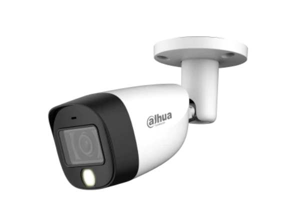 DH-HAC-HFW1500CMN-IL-A-0280B-S2 Cámara HDCVI bullet Dahua 5MP lente fijo 2.8mm doble iluminación 20
