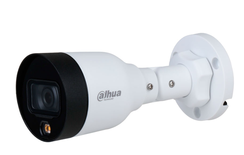 DH-IPC-HFW1239S1P-LED-0280B-S5-QH2 Cámara IP bullet 2MP Full color lente fijo 2.8mm LED 30M