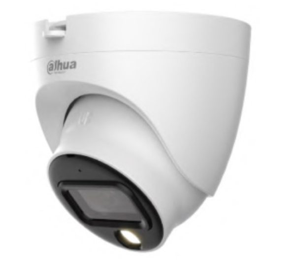 DH-HAC-HDW1239TLQN-A-LED-0280B-S2 Cámara mini domo HDCVI 2MP Full color lente fijo 2.8mm