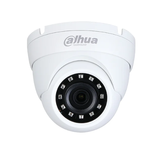 DH-HAC-HDW1200MN-0280B-S5 Cámara Mini Domo HDCVI Dahua. 1080P/2MP. 2.8MM. IR30MTS IP67. Metálica