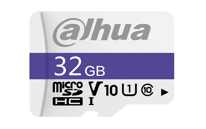 DHI-TF-P100/32GB Memoria MicroSD Dahua 32Gb Alto Rendimiento.