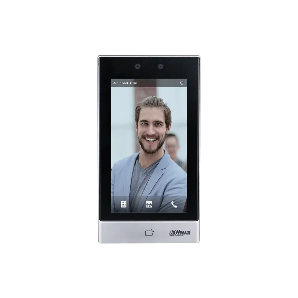 DHI-ASI7213S-W. Dahua Face Recognition,Card Swiping,Password Face Recognition Access Controller
