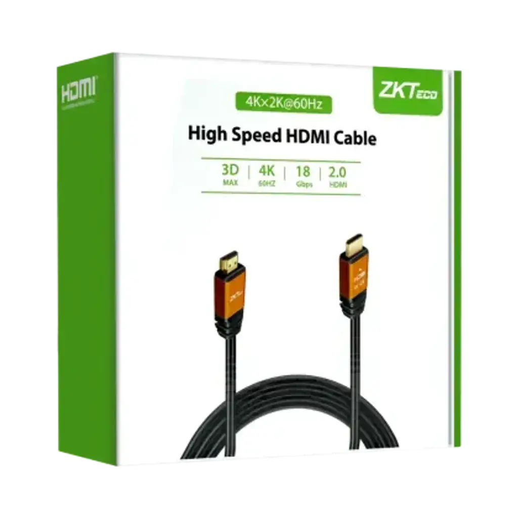 ZK-15-HD-C. Cable HDMI ZKteco de 1,5 metros