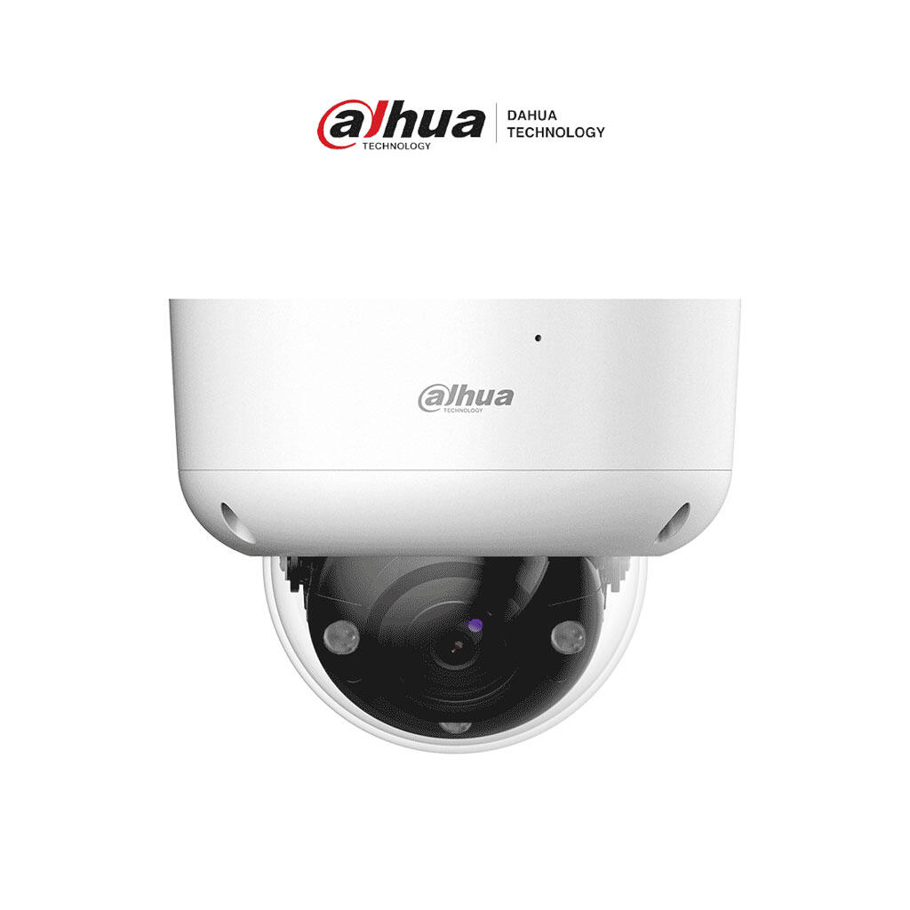 DH-HAC-HDBW1801RAN-Z-A-27135-S2. Cámara análoga Dahua tipo mini domo de 8MP lente vari focal de 2.7mm a 13.5mm IR de hasta 60m micrófono incorporado protección IP67 & IK10 .