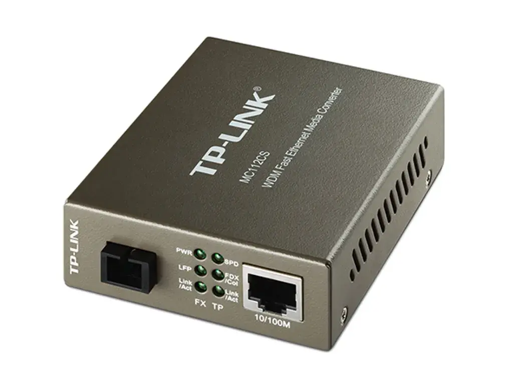 MC112CS. Conversor de medios WDM 10/100Mbps
