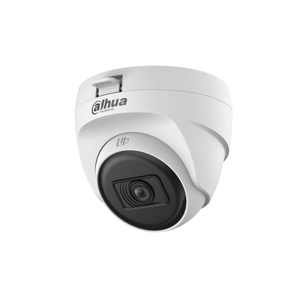 DH-HAC-T1A21N-U-IL-A-0280B. Mini Domo HDCVI Eyeball Dahua 2Mp IR25m 12v Dip Switch