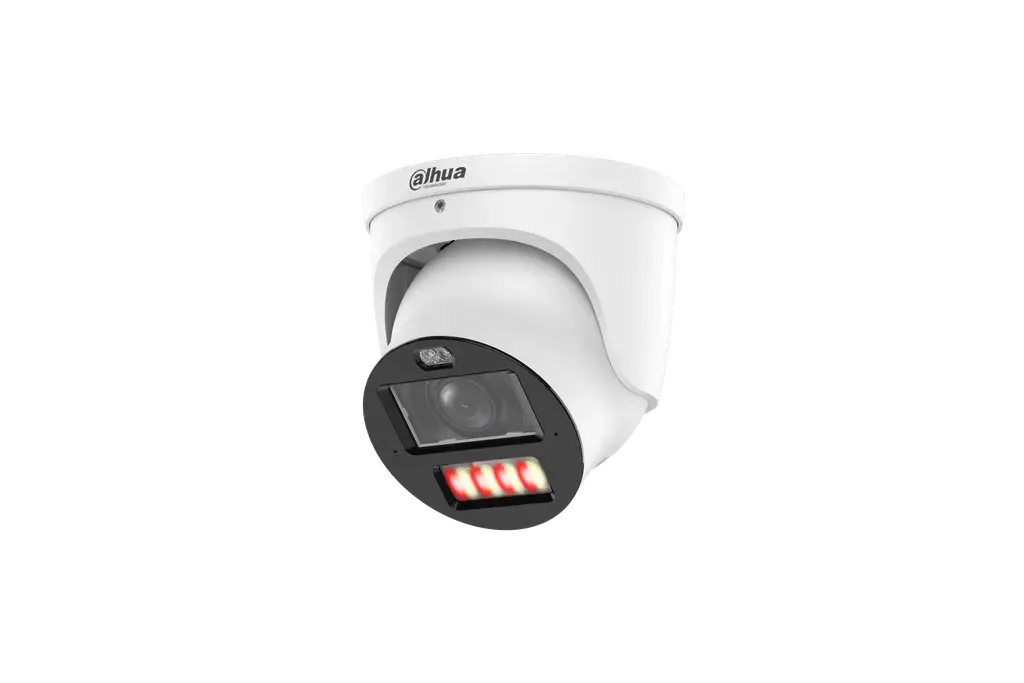 DH-IPC-HDW3449HP-ZAS-PV-2712-PRO. MiniDomo IP Wizcolor Motorizado Dahua 4Mp IA  12v Poe+ Mic Parlante Ip67 