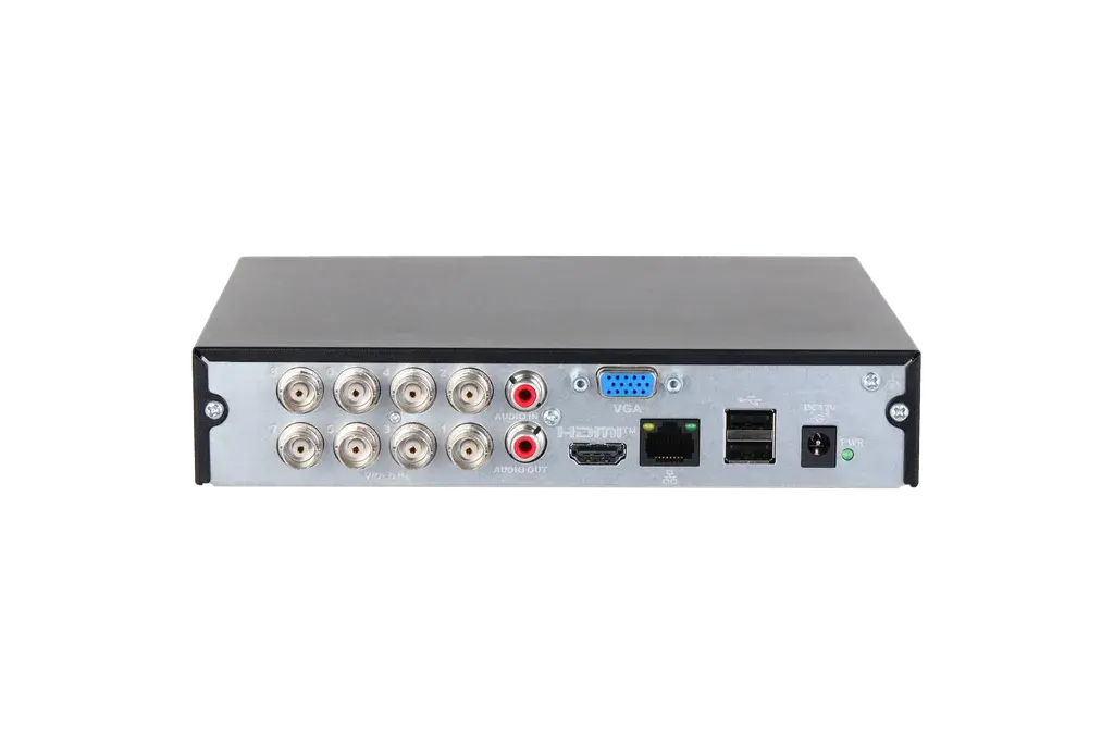 DH-XVR1B08H-I/T. XVR Dahua de 8 canales, WizSense Soporta cámaras con Audio bidireccional, 1U, 1 HDD
