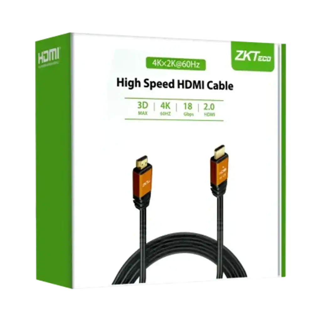 ZK-50HD-C. Cable HDMI ZKteco de 5 metros
